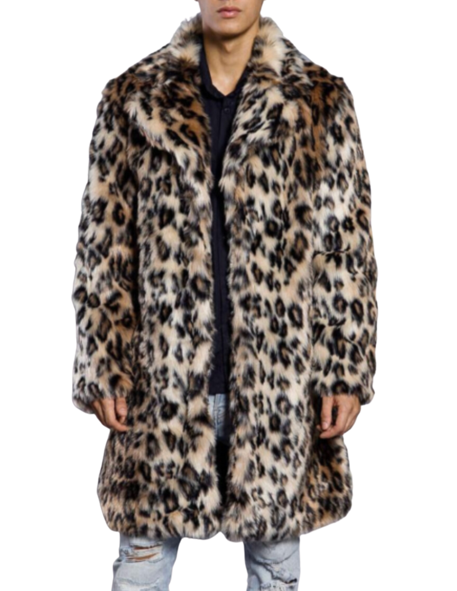 Jungle Leopard Faux Fur Coat — Tiff Porter